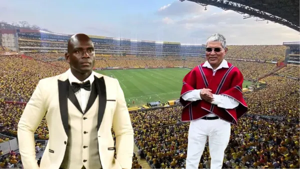 Segundo Castillo y Luis Alfonso Chango / Foto de: El Futbolero Ecuador