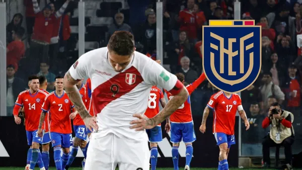 Selección Chilena y Peruana / Foto de: El Futbolero Ecuador