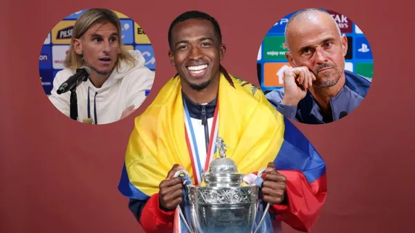 Selección Ecuatoriana-Sebastián Beccacece-Willian Pacho / Foto: API