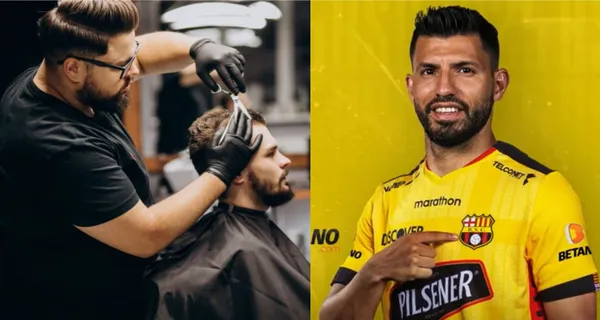 Sergio Agüero fue parte de una divertida anécdota con un hincha de Barcelona SC