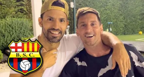 Sergio Agüero ha dado que hablar nuevamente porque no jugará con Barcelona SC y parece que le importa poco