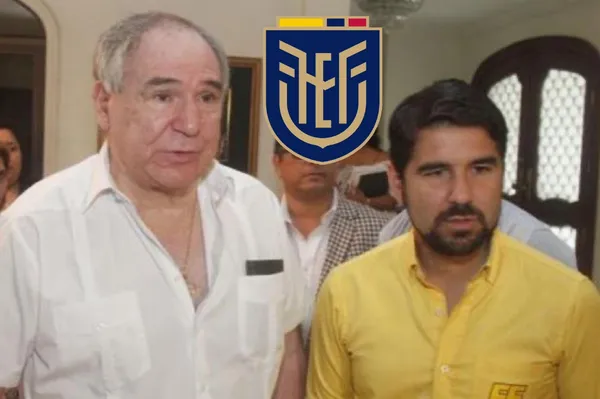 Sorprendió que Bucaram se haya mezclado como un directivo más del fútbol ecuatoriano
