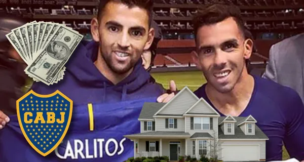 Tanto Carlos Tévez como Luis Miguel Escalada tuvieron sus primeros pasos en el fútbol en Boca Juniors y en esto gastaron sus primeros salarios cuando firmaron contrato con el Xeneize