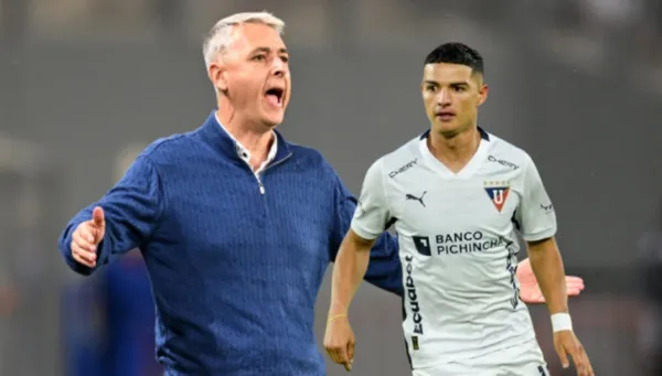 Tiago Nunes y Alexander Alvarado