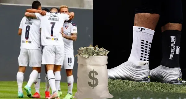 Un jugador ex Liga de Quito que no triunfó hoy aprovecha su faceta de futbolista para promocionar ropa deportiva, como medias