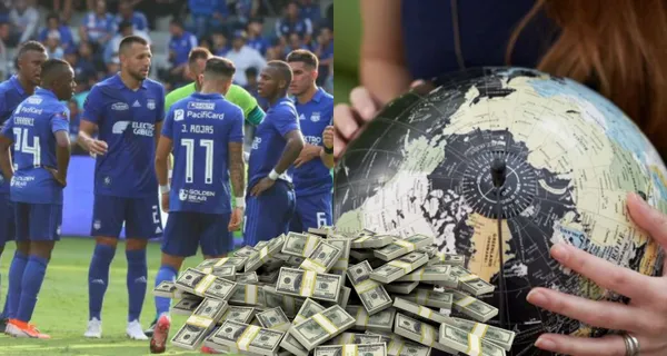 Un jugador que no dio la talla en Emelec aprovechó para hacer fortuna, ahora está libre y de vacaciones