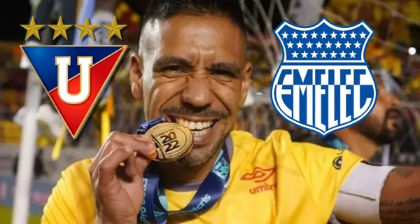 Víctor Figueroa está en la órbita de Liga de Quito pero también de Emelec, y hay una concidión en los albos para firmarlo