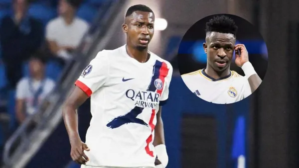 Vinicius y Willian Pacho / Foto: El Futbolero Ecuador