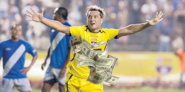 Vino lesionado a Barcelona SC, se llevó $1,6 millones y el karma le pegó a Zárate