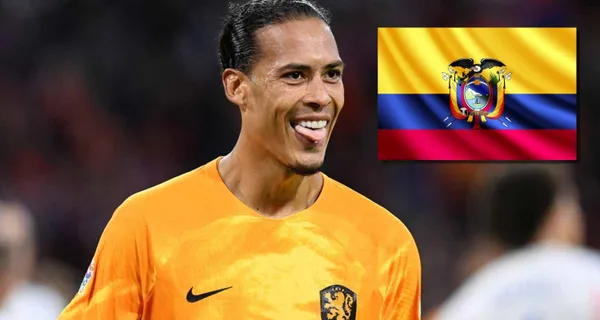 Virgil Van Dijk estaba alzándose en el compromiso pero se topó con este jugador ecuatoriano que no se dejo4 amilanar en el partido