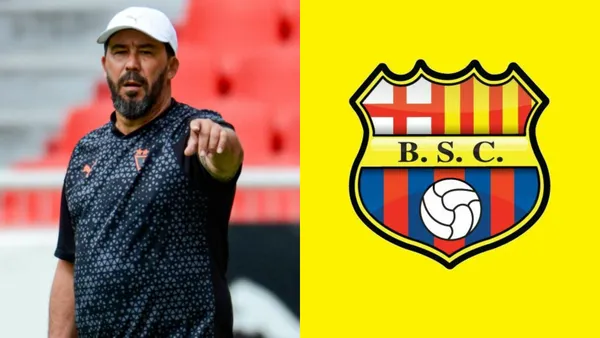 Vitamina Sánchez-Barcelona SC / Foto: Infobae