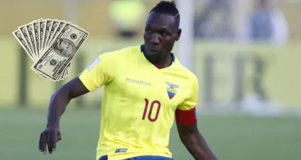 Walter Ayoví es un recordado jugador del fútbol ecuatoriano porque llevó la 10 en la Selección Ecuatoriana y ademas fue capitán por mucho tiempo