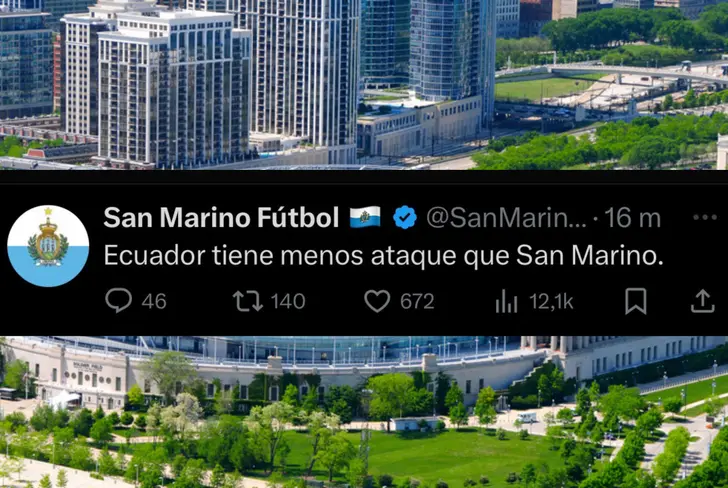 Burla de San Marino a la Selección Ecuatoriana