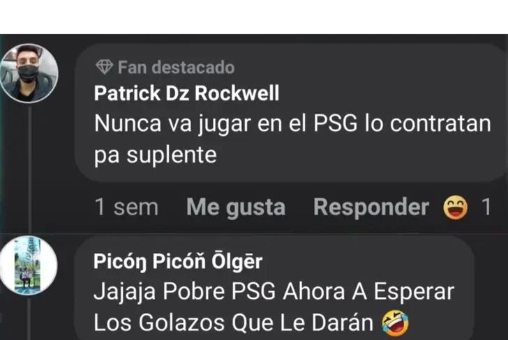 Comentarios de hinchas peruanos sobre Willian Pacho - Tomado de: Cruda Fútbol