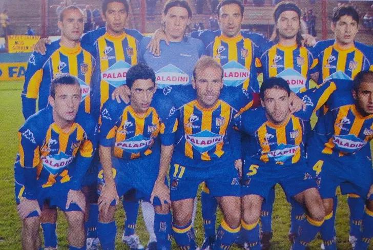 Ángel Di María y Damián Díaz en Rosario Central (Foto tomada de: Rosario Central)