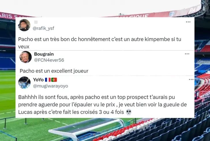 Comentario de los hinchas del PSG sobre Willian Pacho (Foto tomada de: X)