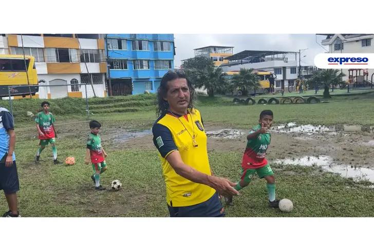 Cancha El Hueco, donde empezó Moisés Caicedo - Tomado de Expreso