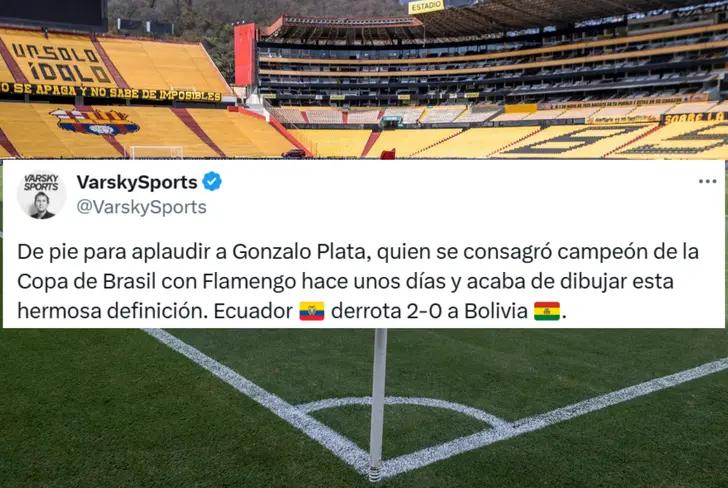 Comentario de Varsky al golazo de Gonzalo Plata (Vía X)