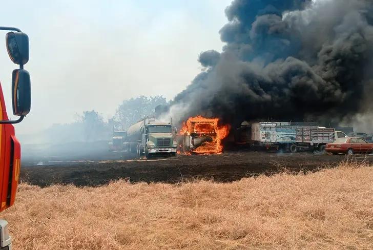 Incendio en Parque Samanes / Tomado de&nbsp;CUPSFIRE