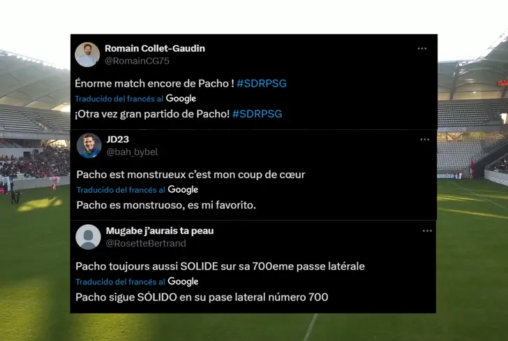 Comentarios de los hinchas del PSG sobre Willian Pacho (Foto tomada de: X)