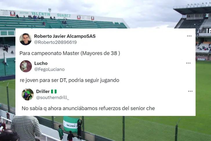 Comentarios de los hinchas de Banfield de Damián Díaz (Foto tomada de: X)