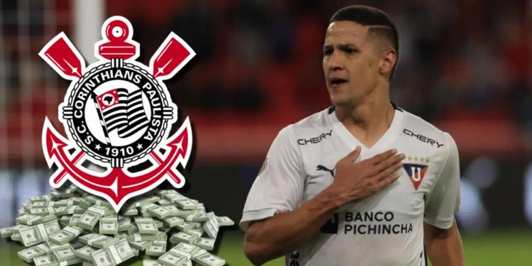 Ni 3 ni 5 millones, revelaron la verdadera cifra que Corinthians ofreció a Liga de Quito por Álex Arce y la rechazaron