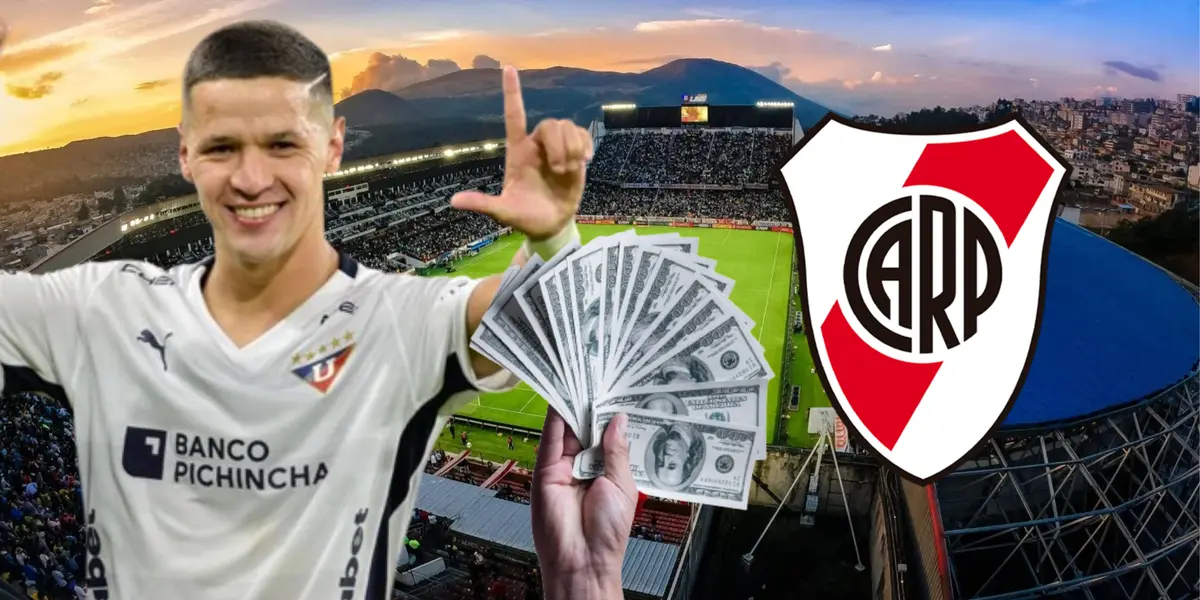 River Plate buscaría el fichaje de Alex Arce y los millones que le podría dejar a Liga de Quito