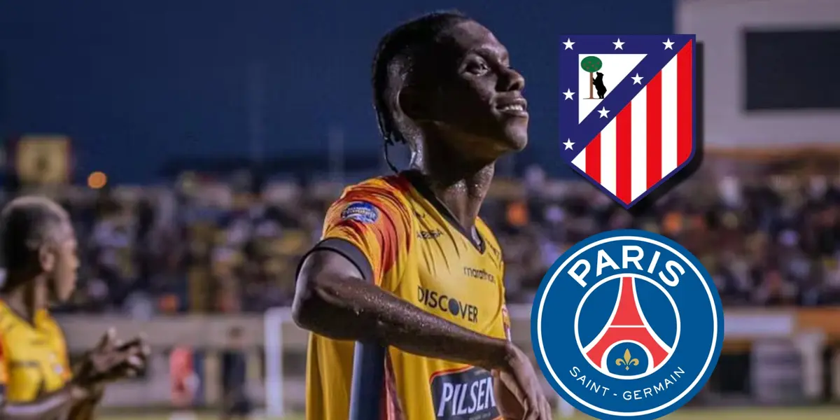 Ni el PSG, la cifra histórica en la que compró Grupo Atlético de Madrid a Allen Obando y sonríe Barcelona SC