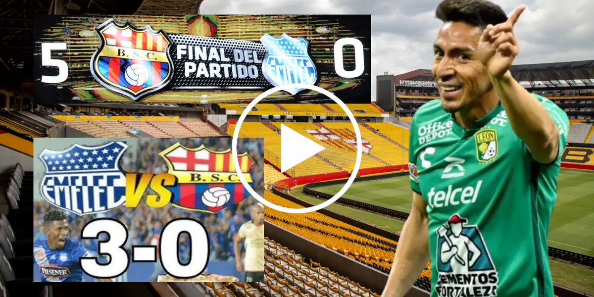 (VIDEO) Exclusivo, ¿5-0 o 3-0? Ángel Mena sonó para Barcelona SC y eligió su marcador preferido