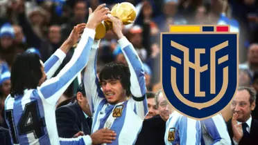 Argentina levantando la Copa del Mundo en 1978 (Fuente: La Voz)