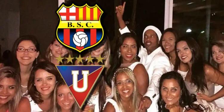 Le encanta la fiesta y como Liga de Quito lo ignoró, ahora se ofreció a Barcelona SC