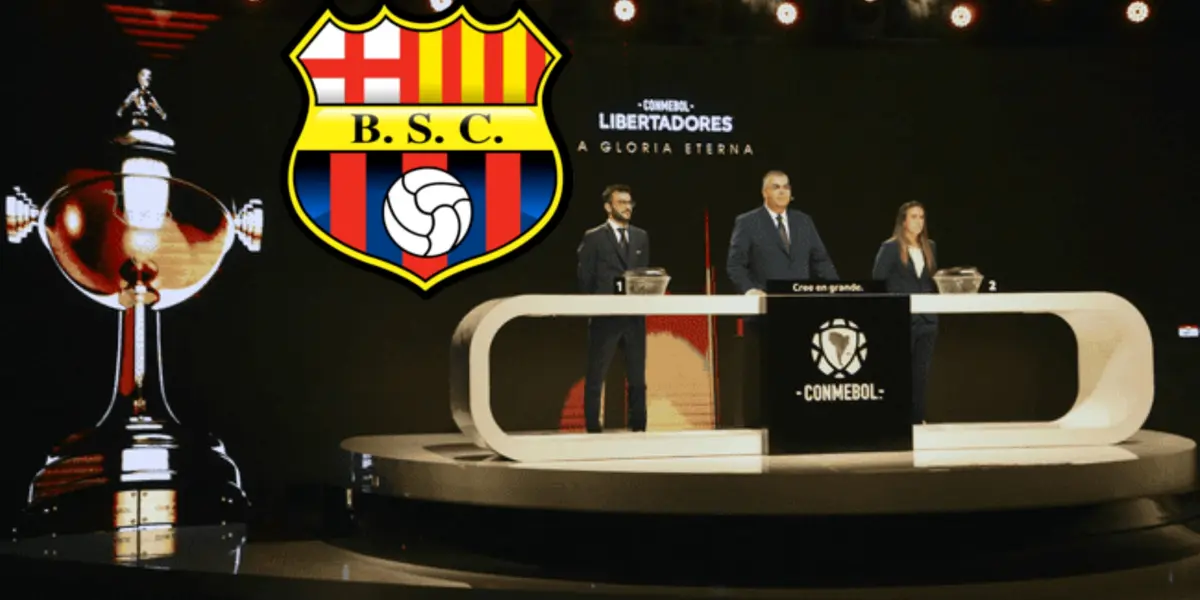 ¿Enfrenta a LDU? Conmebol hizo el simulacro del sorteo de la Libertadores y así quedó el grupo de Barcelona SC