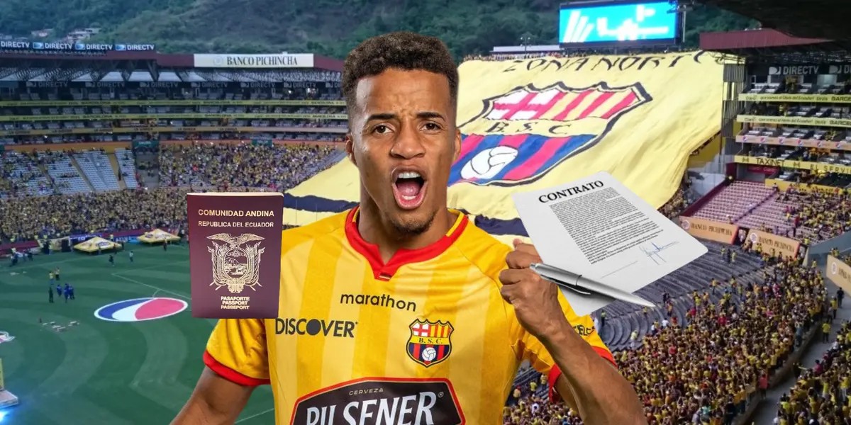 ¿Tendrá problemas con sus documentos? Se revela el contrato de Byron Castillo con Barcelona SC