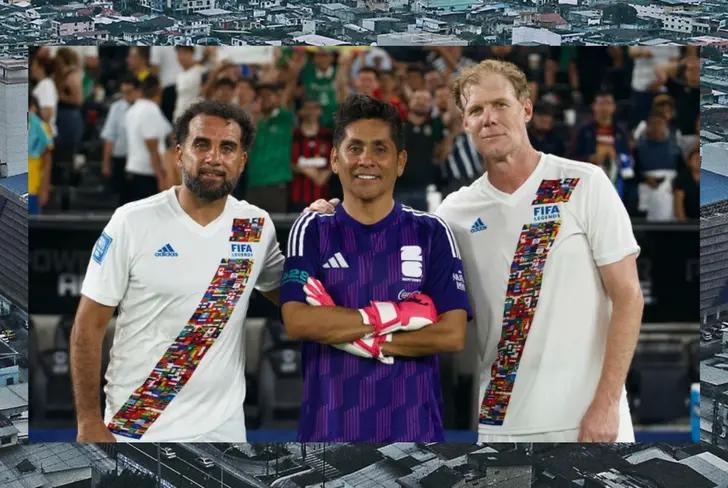 Alexi Lalas en un partido de leyendas de la FIFA (Foto tomada de: Alexi Lalas)