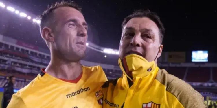 Alfaro Moreno no mandaba a Damián Díaz de Barcelona SC y esto hubiera dicho a Ariel Holan