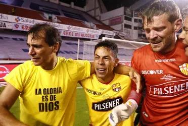 El arquero de Barcelona SC