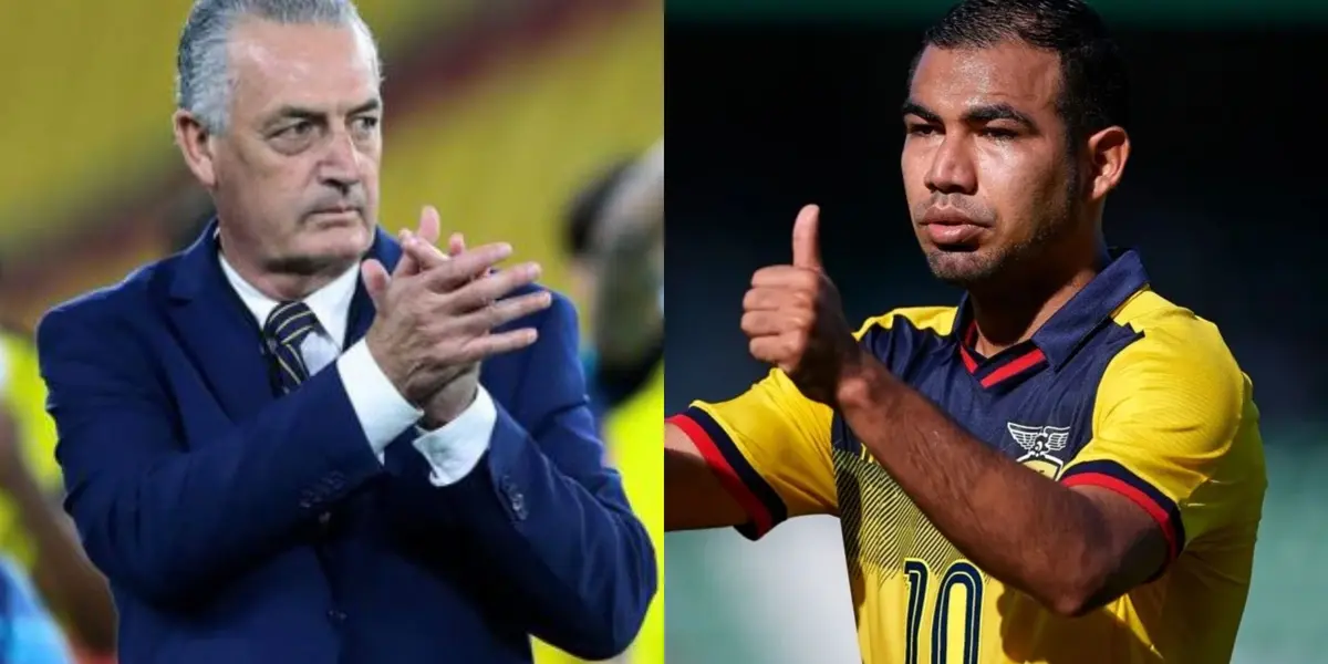El jugador ha tenido oportunidad de anotar y busca una oportunidad para la Selección Ecuatoriana de Gustavo Alfaro