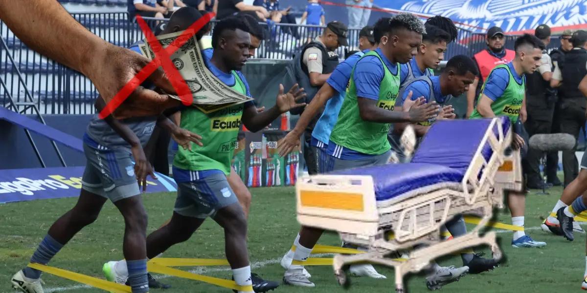 Emelec entrenando / Foto: API