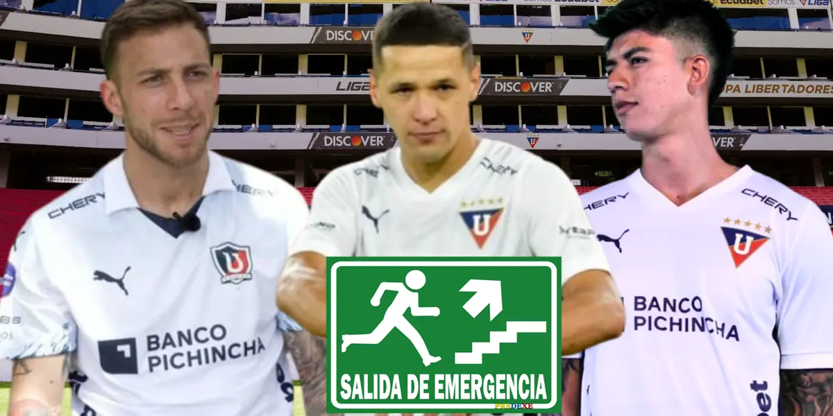 Adiós Liga de Quito, los 4 jugadores que podrían salir para la segunda etapa