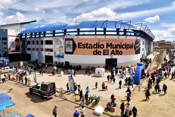 Estadio El Alto (Foto: Reuters)