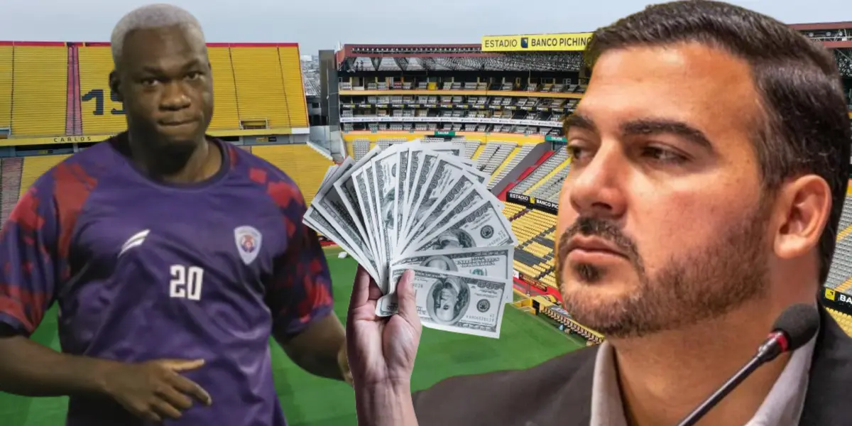 Mientras en Arabia ganaba $5 millones, el salario que podría tener Felipe Caicedo en Barcelona SC