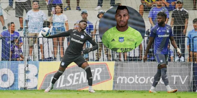 No le perdonaron a Gilmar Napa, el arquero que llegó a Emelec para suplir a Pedro Ortiz