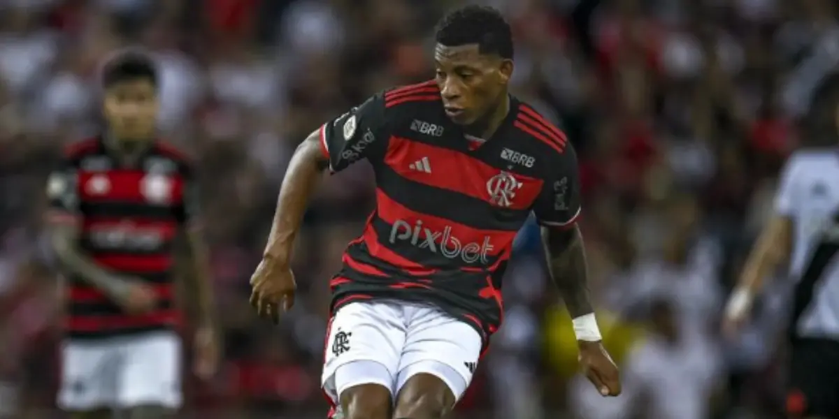 Gonzalo Plata jugó hasta los 61 minutos en la derrota de Flamengo y la calificación que le pusieron