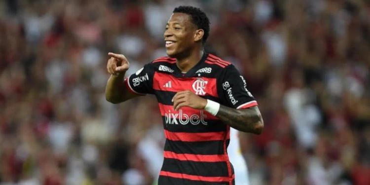 (VIDEO) Primer gol de Gonzalo Plata en Flamengo y mira cómo lo celebró