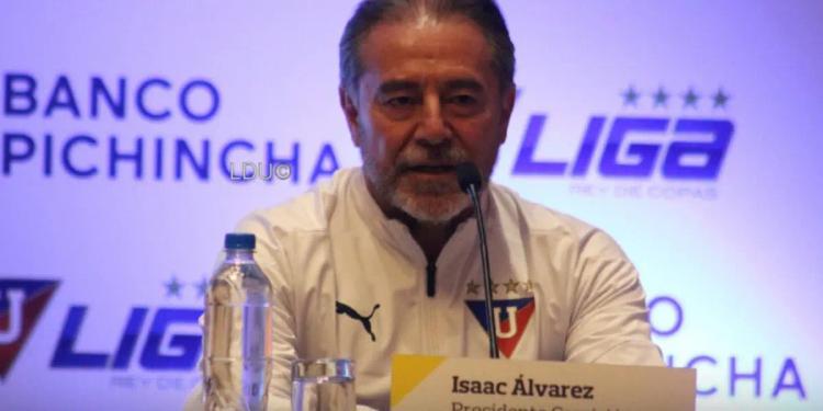 "Hubo un error": Isaac Álvarez rompió el silencio luego que devolvieron los 3 puntos a LDU