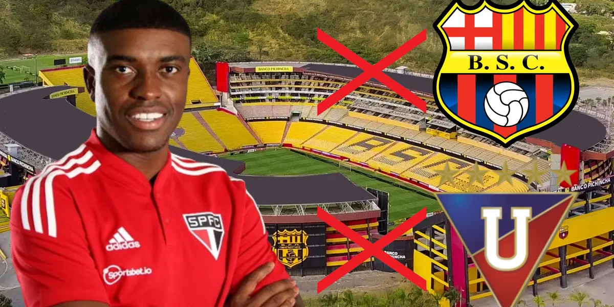 Ni Liga de Quito ni Barcelona SC, el club de Ecuador al que Jhegson Méndez podría llegar