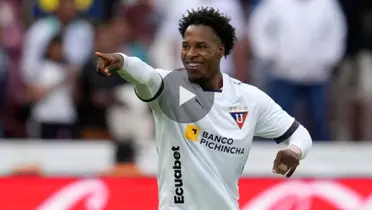 Jhojan Julio en Liga de Quito (Fuente: ESPN)