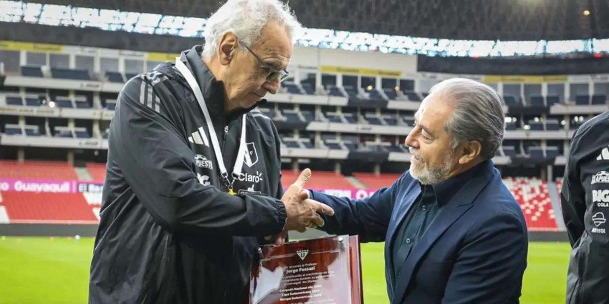 Jorge Fossati / Foto: LDU