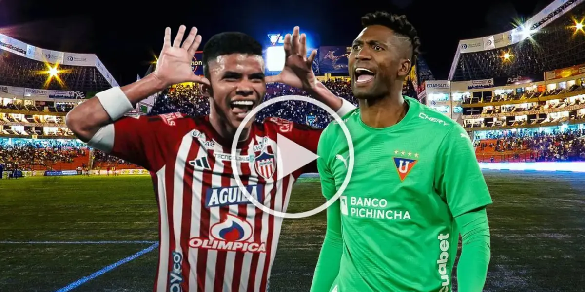 (VIDEO) El error que cometió Liga de Quito, para que Junior no perdone y marque el primer gol