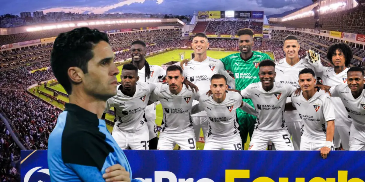 Josep Alcácer preocupado con el 11 estelar de Liga de Quito
